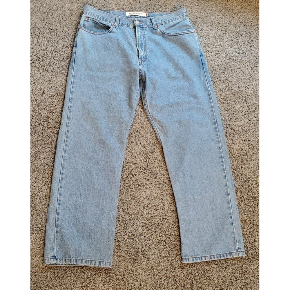 Levis 505 Jeans Mens 36x30 Regular Fit Straight Leg Denim